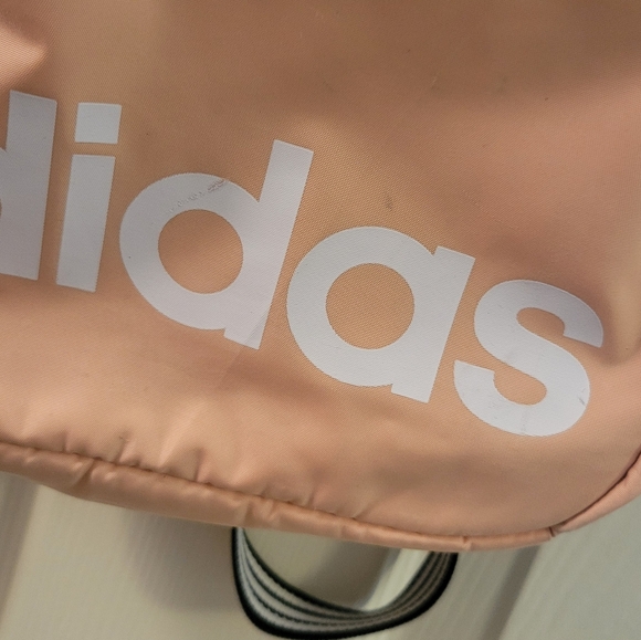 4/$15 SALE Adidas Pink Peach Small Backpack - Picture 4 of 5
